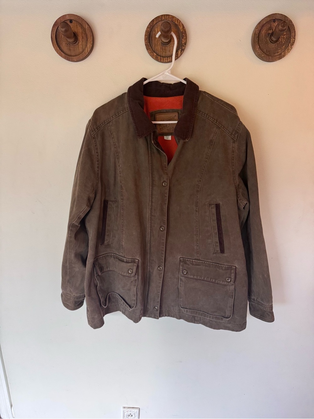 The Vermont barn coat green chore coat size XXL